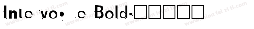 Intervogue Bold字体转换